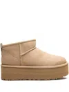 Ugg Classic  Ultra Mini Platform In Neutral