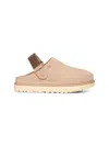 Ugg Sand Goldenstar Suede Mules In Nude