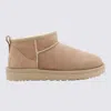 Ugg Classic Ultra Mini Suede Boots For Woman In Neutral