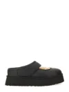 Ugg Bea Platform Leather Mules In Gray