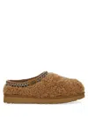 Ugg Tasman Maxi Curly Slippers Chestnut In Brown
