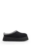 Ugg Tasman Slip-on Shearling Flat Mules In Black