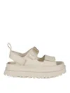 Ugg Thick Flat-soled Sandals In Beige