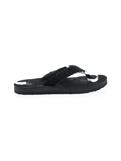 Pre-owned Ugg Sandals In Black