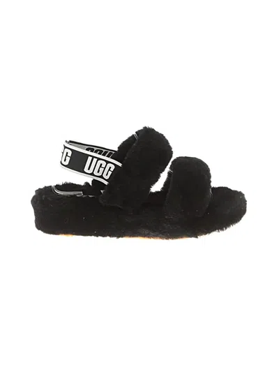 Pre-owned Ugg Sandals In Black