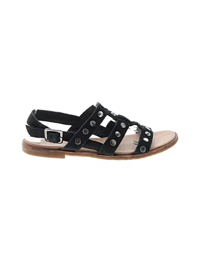 Pre-owned Ugg Sandals In Black