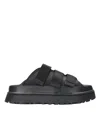Ugg Sandals Black In Black