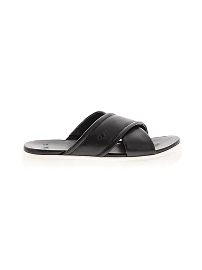 Pre-owned Ugg Sandals In Black