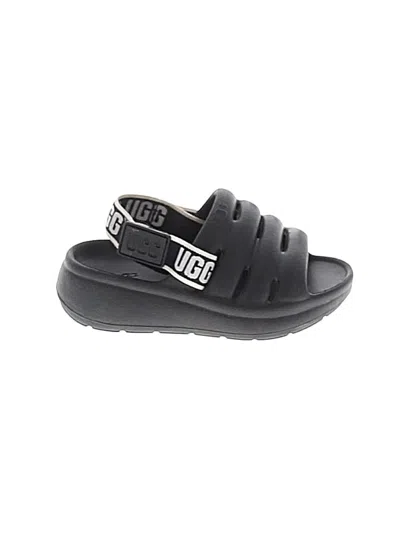 Pre-owned Ugg Kids' Sandals In Black