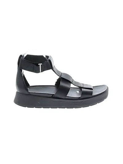 Pre-owned Ugg Sandals In Black