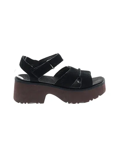 Pre-owned Ugg Sandals In Black