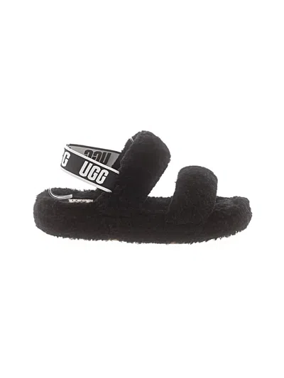 Pre-owned Ugg Sandals In Black