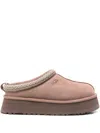 Ugg Tazz Braided-trim Slippers In Pink