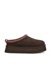 Ugg Tazz Ii Embroidered Shearling Slippers In Brown
