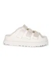 Ugg Goldenglow Ivory Fabric Blend Slippers