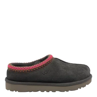 Ugg Tasman Ii Embroidered Trim Slippers In Black
