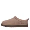 Ugg Short Suede Ankle Boots With Shearling Lining And Pull Tab In Multi