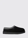 Ugg Tasman Ii 1174671-blk Slipper Men Black Suede Sheepskin Lined Slip-on Gug228 In Multi