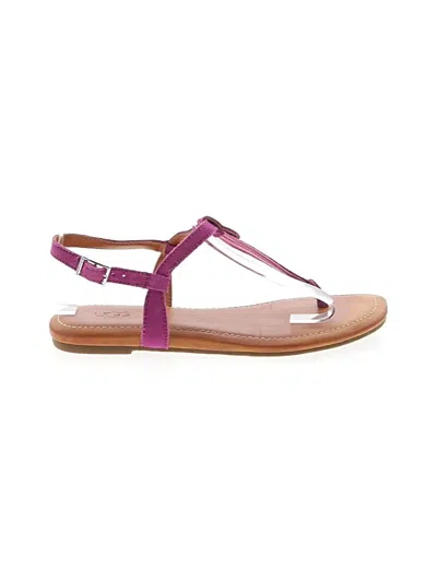 Pre-owned Ugg Sandals In Pink