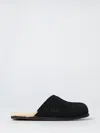Ugg Scruff Suede Slipper In Black
