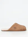 Ugg Logo Slippers In Braun