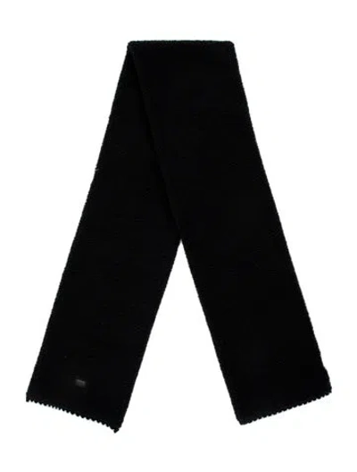 Pre-owned Ugg Scarf In Black