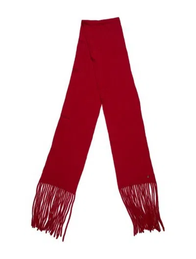 Pre-owned Ugg Scarf In Red