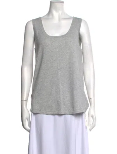 Pre-owned Ugg Scoop Neck Sleeveless Top W/ Tags In Grey
