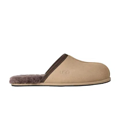 Pre-owned Ugg Scruff Slipper 'mstard Seed Molasses' | Tan | Men's Size 7 In Brown