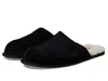 Ugg Scuff Suede Slippers In Black