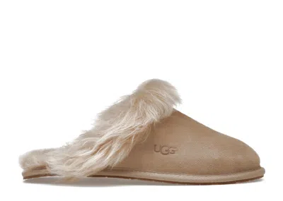 Pre-owned Ugg Scuff Sis Slipper (women's) Sneakers In Sand