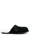 Ugg Mens Cushioned Footbed Suede Slide Slippers