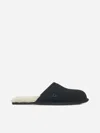 Ugg Scuff Suede Slippers In Blk