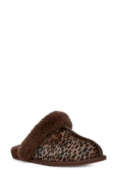 UGG UGG® SCUFFETTE GENUINE CALF HAIR SLIPPER