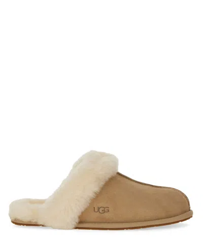 Ugg Scuffette Ii Mules In Beige