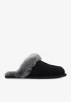 Ugg Scuffette Ii Shearling Slippers In Black