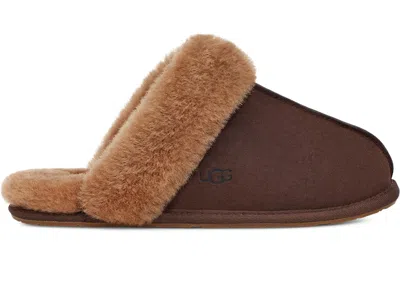 Pre-owned Ugg Scuffette Ii Slipper (women's) Sneakers In Burnt Cedar In Brown
