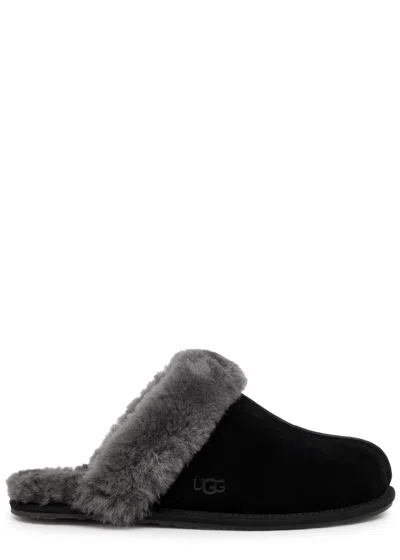 UGG UGG SCUFFETTE II SUEDE SLIPPERS
