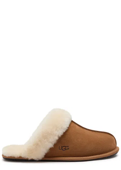 UGG UGG SCUFFETTE II SUEDE SLIPPERS