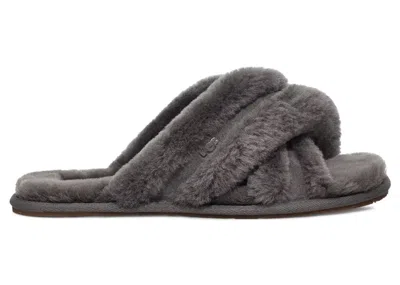 Pre-owned Ugg Scuffita Slipper (women's) Sneakers In Charcoal