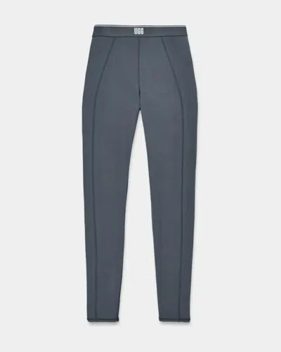Ugg "selina Logo" Leggings In Gray