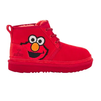 Pre-owned Ugg Sesame Street X  Neumel Ii Boot Kids 'elmo' | Red | Kid's Size 1