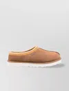 Ugg Shaggy Suede Clogs Braided Hem