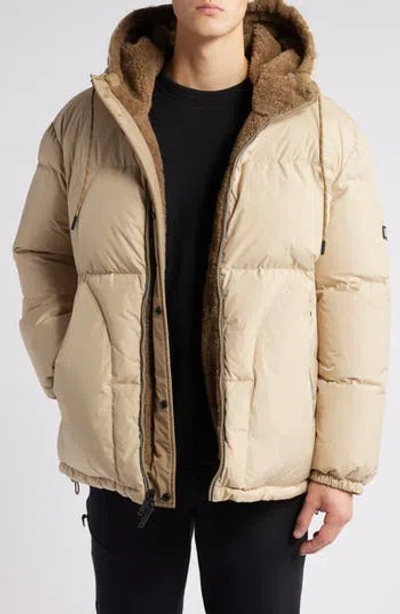 Ugg ® Shasta Faux Shearling 700 Fill Power Down Jacket In Neutral