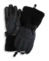 Ugg Shasta Fluff Gloves In Black