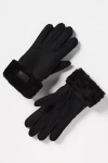 Ugg Shearling Gloves In Black