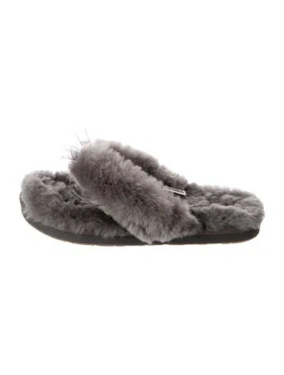 Pre-owned Ugg Shearling In Grey