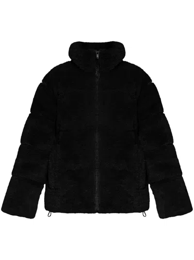 Ugg Shearling Jacket In Black
