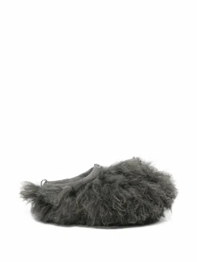 Ugg Shearling Mule In Gray