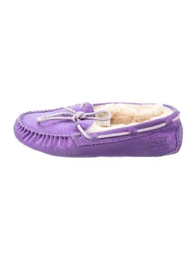 Pre-owned Ugg Shearling In Purple